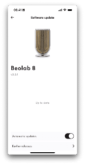 B&O ลำโพง - Beolab 8 Software