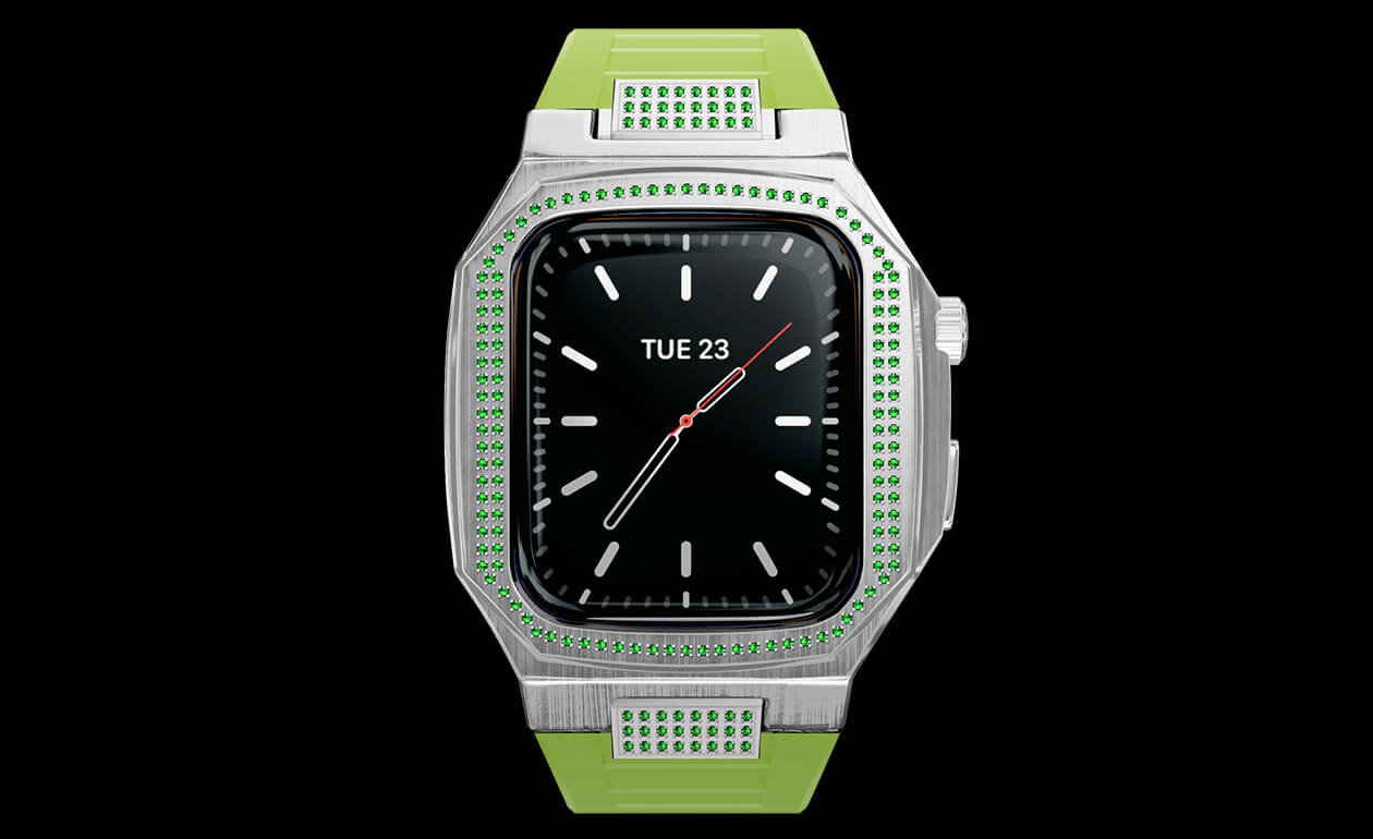 Caviar Apple Watch - Jade 1