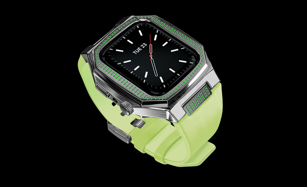 Caviar Apple Watch - Jade 5