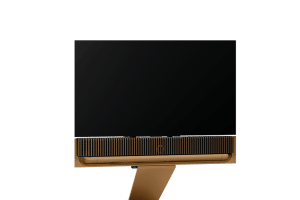 Soundbar Bronze Tone with Wallnut Cover