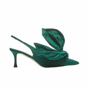 N21 Numero ventuno Bow-Embellished Slingback Pumps