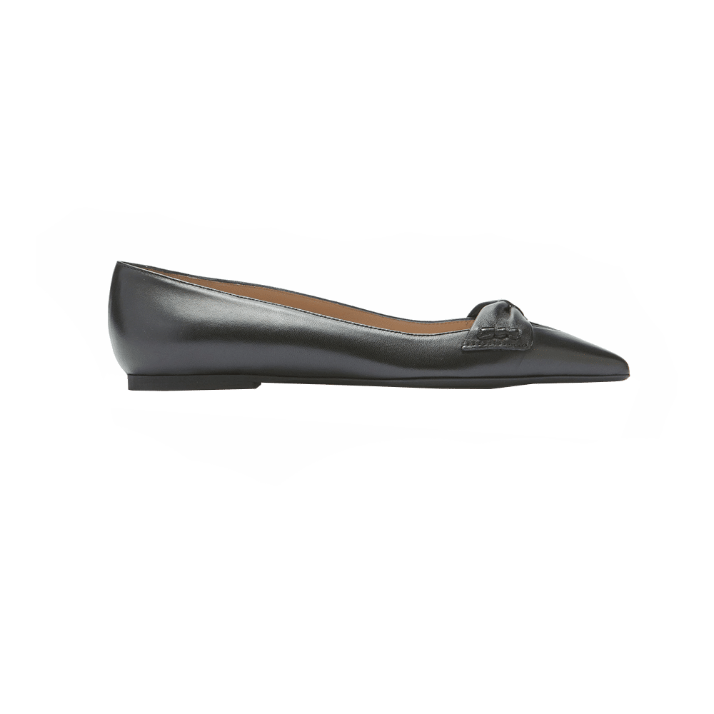 25EGPBL001NP1N001_V1.jpg N21 Numero ventuno Bow-Embellished Ballet Pumps