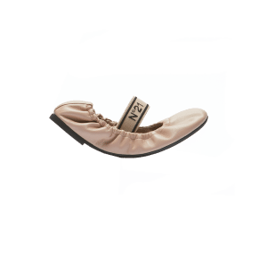 N21 Numero ventuno Leather Ballet Pumps