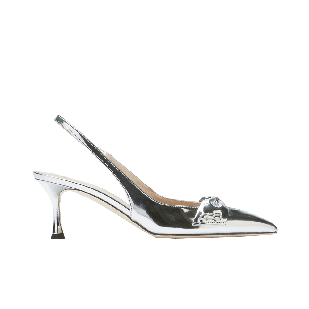 N21 Numero ventuno Bow-Embellished Slingback Pumps