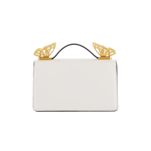 Sophia Webster Mariposa Mini Shoulder Bag Off White