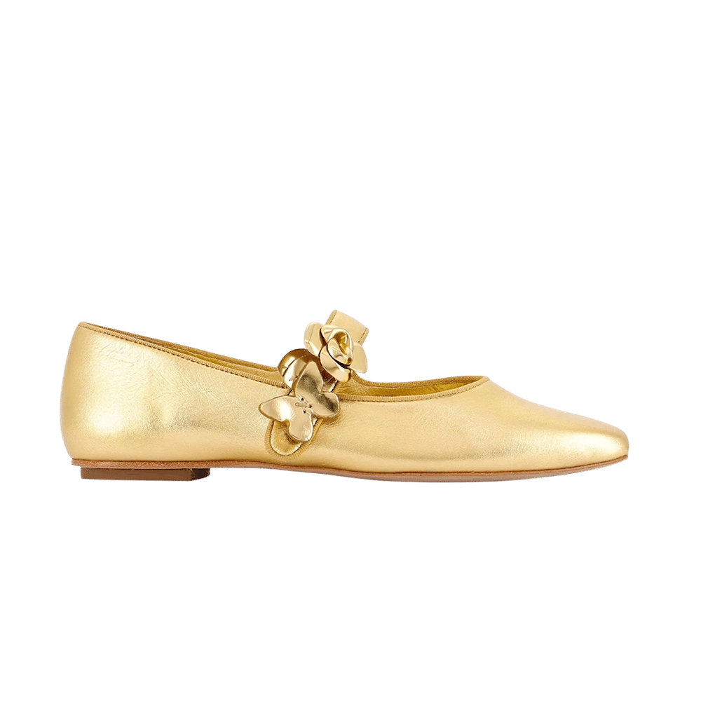 Sophia Webster Titania Mary Jane Flat Gold