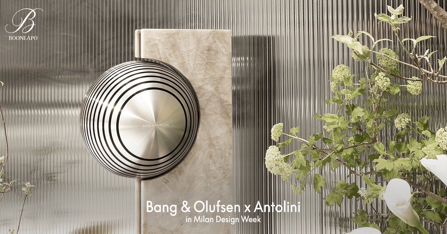 Bang _ Olufsen x Antolini in Milan Design Week1